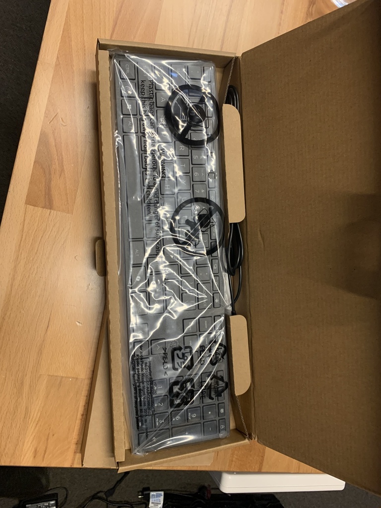 HP Wired Desktop Keyboard TPA-D002K Brand New